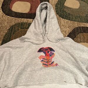 Boys lie cropped long sleeve worn once